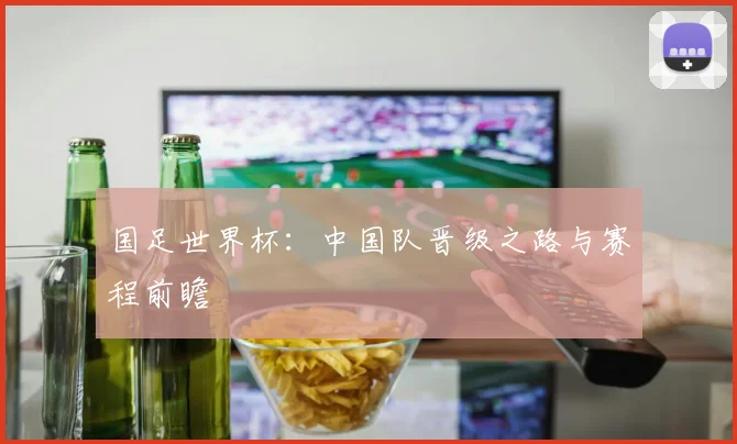 国足世界杯:中国队晋级之路与赛程前瞻